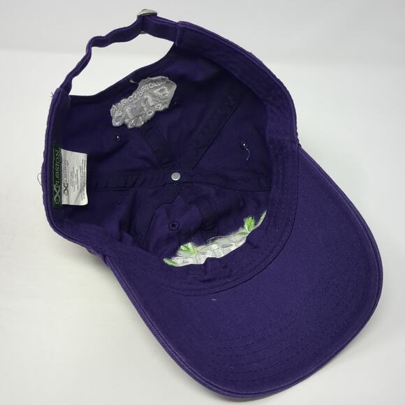 Spring Hips Club by Vela Resort Baseball Hat Purple OS Adjustable Explosion Caps - Picture 7 of 9